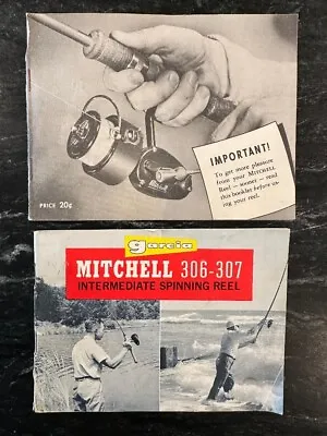 Mitchell Garcia Fishing Reel Catalogs Books Brochure Instruction Manual Magazine • $9.99