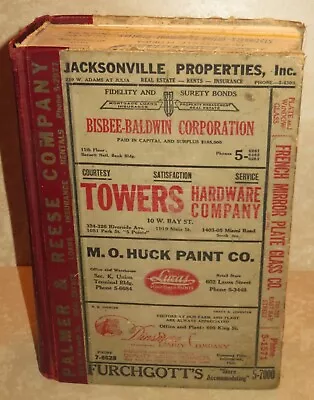 Vintage City Bussines Buyers Guits Classified Book Old Ads R.L Polk 1938 • $34.99