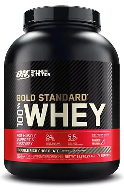 Optimum Nutrition Gold Standard 100% Whey Protein Powder Choose Flavor 5 Pound • $82