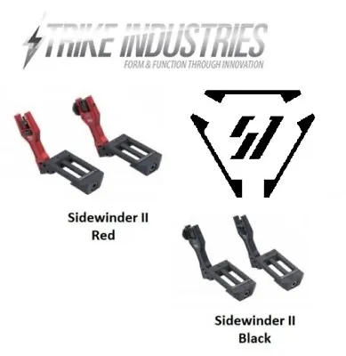 Strike Industries SIDEWINDER II V2 BUIS Sight Set 45 Degree Offset NEWEST GEN2 • $177.95