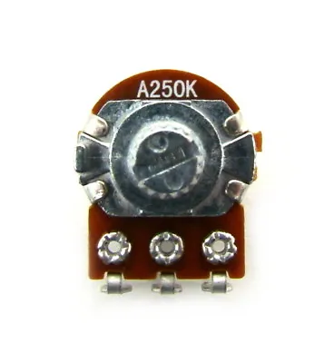 A250K Ohm 16mm Volume Audio Taper Control Potentiometer Guitar Mini Pot  • $6.99