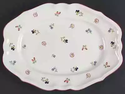 Villeroy & Boch Petite Fleur Oval Serving Platter 752506 • $129.95