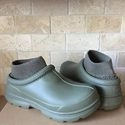 Ugg Tasman X B Olive Removable Sock Slip On Shoe Clog Rain Boot Size 9 Women • $63.74