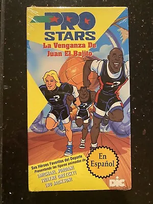 New Pro Stars Spanish VHS Gretzky Jordan Bo - La Venganza De Juan El Bajito 1994 • $5