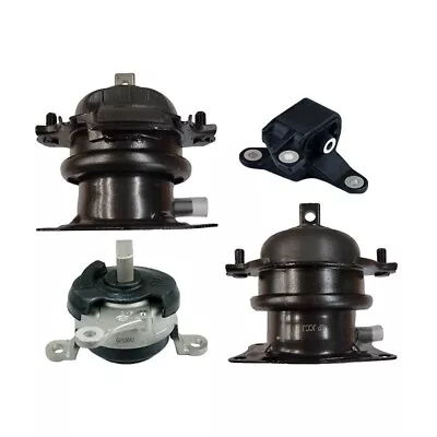 Motor & Trans Mount 4x For 14-16 Acura MDX/16-21 Honda Pilot 3.5L 6 Speed -K3317 • $244.11