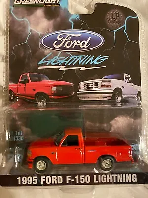 1995 Ford F-150 Lightning Pickup Red Limited Edition 1/64  Rare & Hard To Find • $24.98