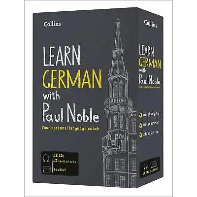 Collins Learn German With Paul Noble Audio Book CD Booklet Collection Box Set • £24.74