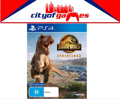 Jurassic World Evolution 2 PS4 Game Brand New & Sealed In Stock • $85.95