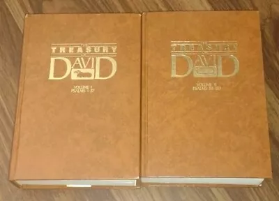 The Treasury Of David Vol 1 & 2 Charles H Spurgeon Thomas Nelson 1985 • $125
