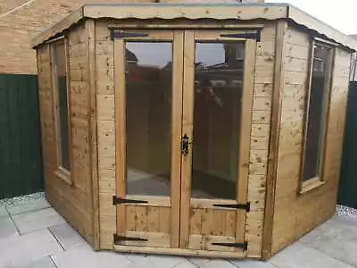 Double Glazed Corner Summerhouse High End Product  • £3257