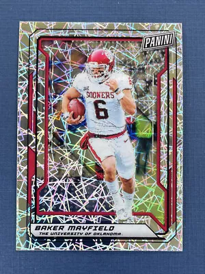 2019 Panini National VIP Baker Mayfield Lazer Prizm #76 • $9.75