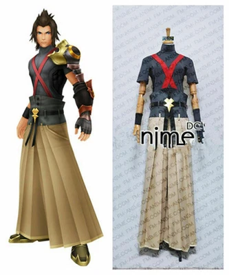 £47.38 • Buy Kingdom Hearts Terra Cosplay Costume Outfit Pants Gloves Belt Sleeves NN.368