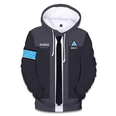 Detroit: Become Human 3D Hoodie Casual Sweatshirt Pullover Hoody Coat S-5XL • $61.11