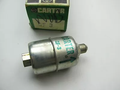 Vintage Carter GF3 Fuel Filter (For Carbureted Vehicles) - 1959-1964 Ford • $13.99