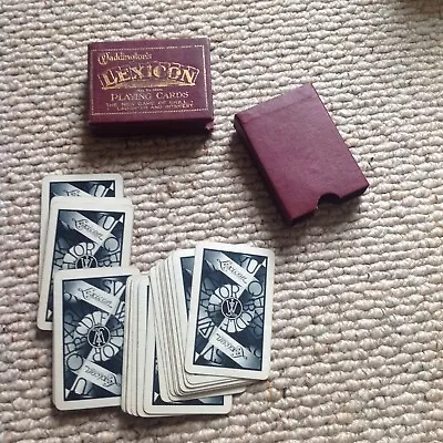 Vintage Lexicon Card Game Waddingtons Complete VGC • £9.95