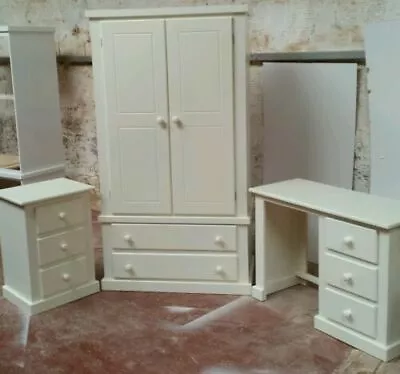 Handmade Tracy Ivory (cream) 3 Piece Bedroom Set No Flat-pack!!! • £550