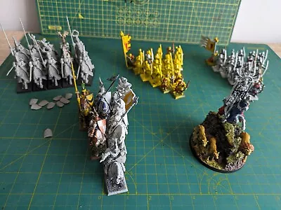 Warhammer Bretonnian Army Grail Knights & Archers • £100