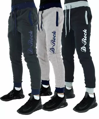 D-Rock Men's Designer Jog Pants Jogging Bottoms Gymwear Star Money Is Time G • £19.99