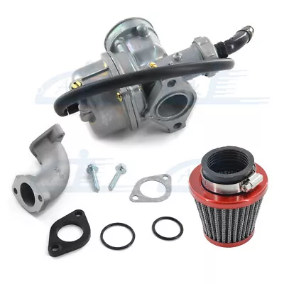 22mm Carburetor & Air Filter For 50cc 70cc 90cc 110cc 125cc Buyang Roketa Tank • $26.99