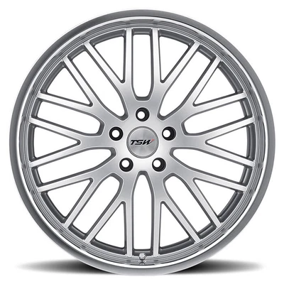 $247 • Buy TSW WHEELS RIM SNETTERTON 17x8 5x112 ET45 CB72.1 SILVER