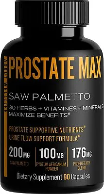 Prostate Max Prostate Health Supplement For Men With Saw Palmetto Plus 30 Herbs • $19.99