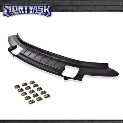 Fit For 2009-2014 Ford F150 Black Front Lower Bumper Valance W/ Fog Light Holes • $51.65