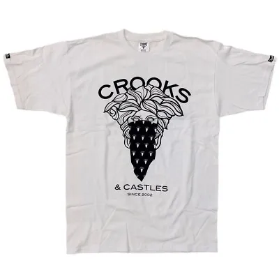 Crooks & Castles Men's Bandana Medusa Since 2002 Graphic Tee T-Shirt • $21.99