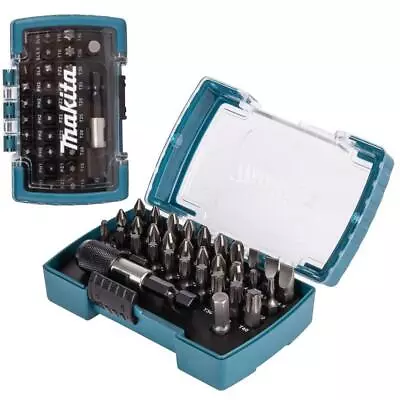 Makita - 32PC Screwdriver Bit Set In A Convenient Plastic Case • $25.95