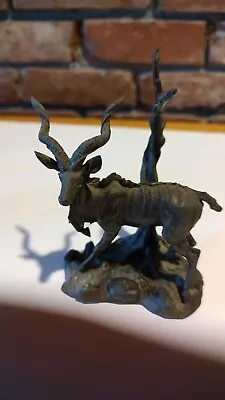 $48 • Buy Franklin Mint Greater Kudu Sculpture Wildlife Series By Polland