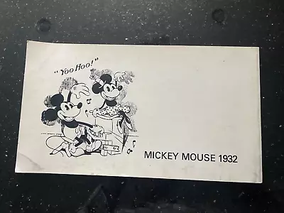 Milan-Disney-MICKEY MOUSE-landscape TPB-Disneyana-1932 Comic Strip Reprint-rare! • $14.99