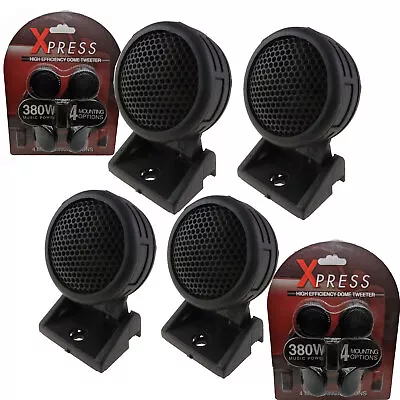 760W Mini Car Dome Tweeters 2 Pairs DT-42 Total Super High Frequency  • $11.25