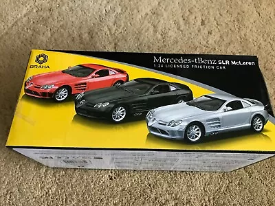 Braha Mercedes Benz SLR McLaren 1:24 License Friction Series Plastic Car • $16.50