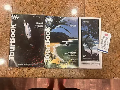 Aaa Book Travel Hawaii Tour Book Map • $7.14