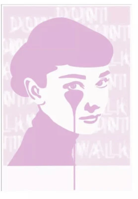 £119 • Buy Pure Evil Signed - Audrey Hepburn - Sold Out Edition Very Rare AP Artist Proof