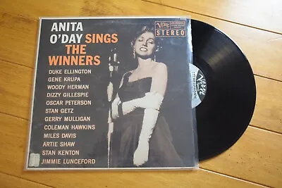 $14 • Buy Anita O'day  Sings The Winners  Lp 12  Record Verve Jazz Stereo [68]