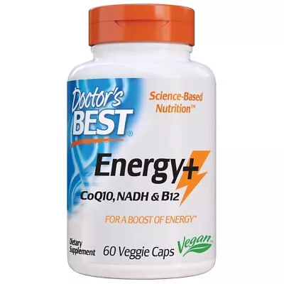 Doctors Best Energy + CoQ10 NADH And B12 60 VegCap • $63.46