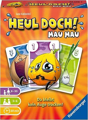 Ravensburger 20348 - Heul Doch! Mau Mau Card Game For 3-6 Players Action Game  • £36.20