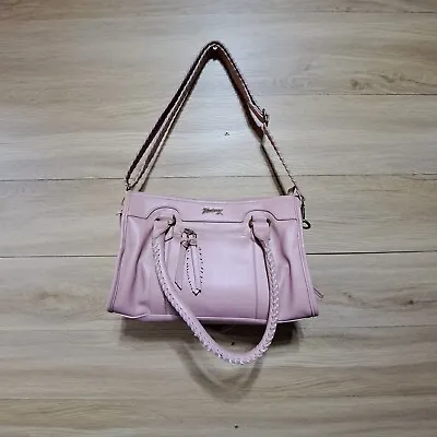 Mantaray Handbag Bag Light Pink Sholder Strap Zipped Vgc • £16