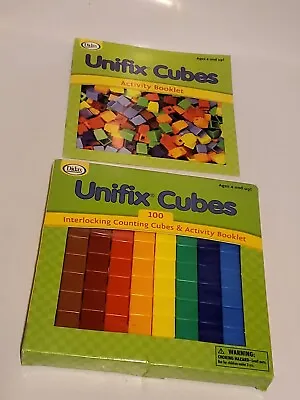 Unifix Cubes 100 Interlocking Counting Cubes & Activity Booklet • £9.59