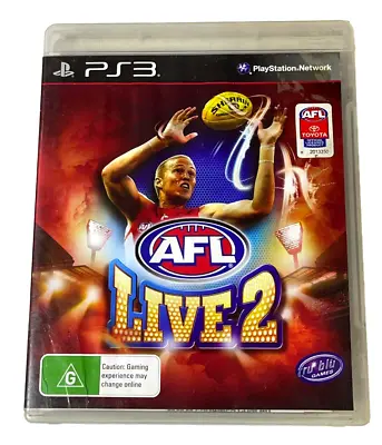 AFL Live 2 Sony PS3 PlayStation 3 • $29.90