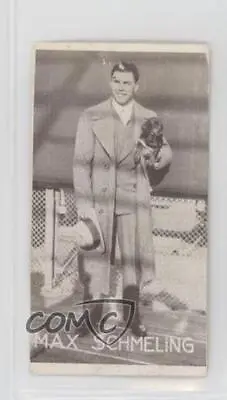 1928-35 J L Tiedemanns Sport Series Tobacco Small Max Schmeling • $34.64