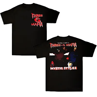 New Popular Three 6 Mafia Mystic Stylez Tour Shirt New Black S-234XL Shirt THA10 • $32.39