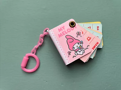 New Rare Vintage My Melody Mini Keychain Telephone Phone Book 1976 Sanrio • $39.99