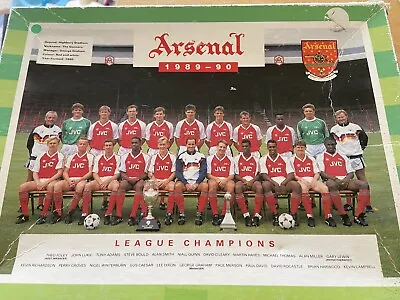 Vintage Arsenal Jigsaw Puzzle 1989/90 500 Pieces • £2