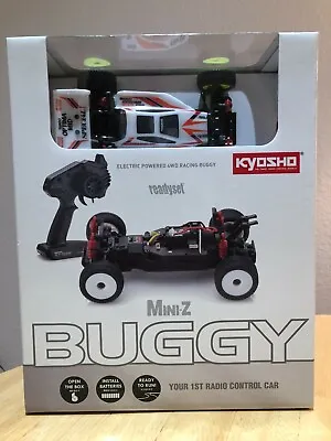 Kyosho Mini-Z Buggy Turbo Optima Mid Special MB-010VE RTR White New !!! • $379.99