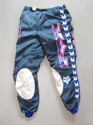Vintage Moto-X-Fox RJ Motocross Supercross Pants Waist 30 • $119