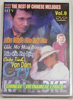 The Best Of Chinese Melodies Vol 9-Chinese &Vietnamese Lyrics MTV DVD Karaoke • $24.99