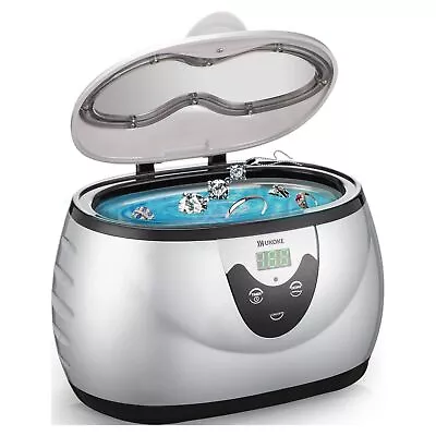 Professional Ultrasonic Jewelry Cleaner With Timer Portable Cleaning Machine • $24.69