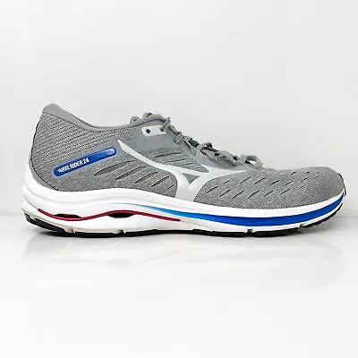 Mizuno Mens Wave Rider 24 411224 9R0A Gray Running Shoes Sneakers Size 13  • $40.49