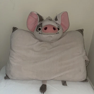 $24 • Buy Disney Parks Pua Pig Pillow Pet Plush Moana Stuffed Animal Authentic NWOT